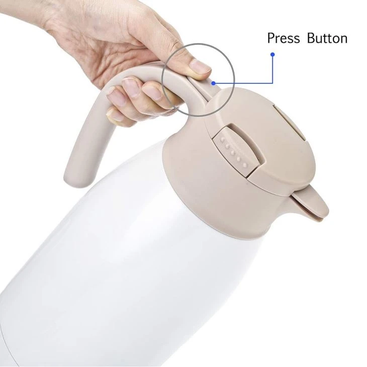 Coffee Pots New Products Cheap Double Wall Glass Inner Stainless Steel