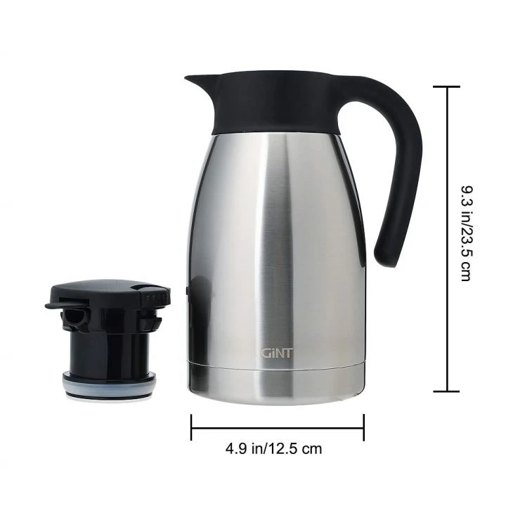 Double Wall Stainless Steel Insulated Coffee Pot Vacuum Flask Manufacturers