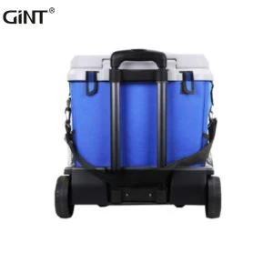 Custom Trolley glas glasyè bwat ak wou
