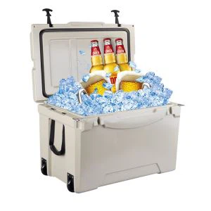 Pòtab 75QT Hard Cooler Pou Lapèch Kan Deyò