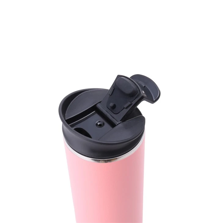 Cute Pink Vacuum Stainless Steel Thermal Sports Travel Leakproof Water Bottle