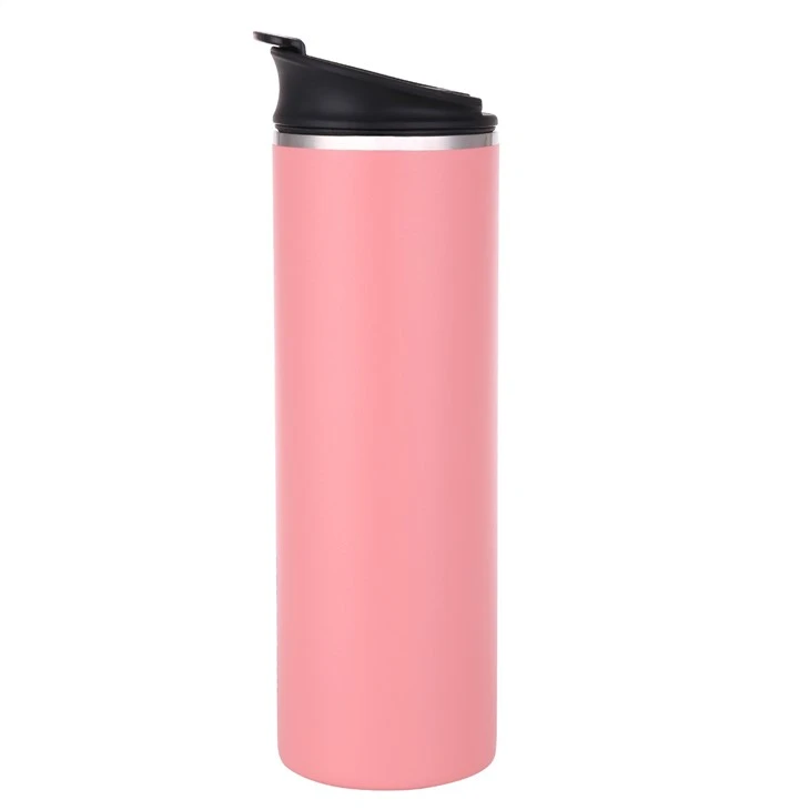 Cute Pink Vacuum Stainless Steel Thermal Sports Travel Leakproof Water Bottle