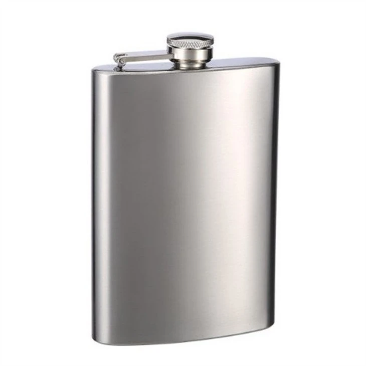 Portable Customized Logo Sublimation Coated Stainless Steel Wine Pot Hip Flask