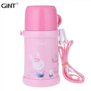 600ML woz ble vakyòm izole asye pur cho frèt bwason boutèy dlo