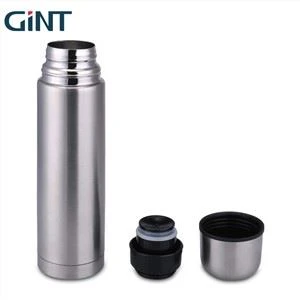 Senp Wide Bouch Nerjaveèi Thermos boutèy dlo